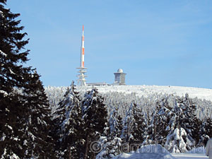 Brocken im Winter - Copyright Sternal Media